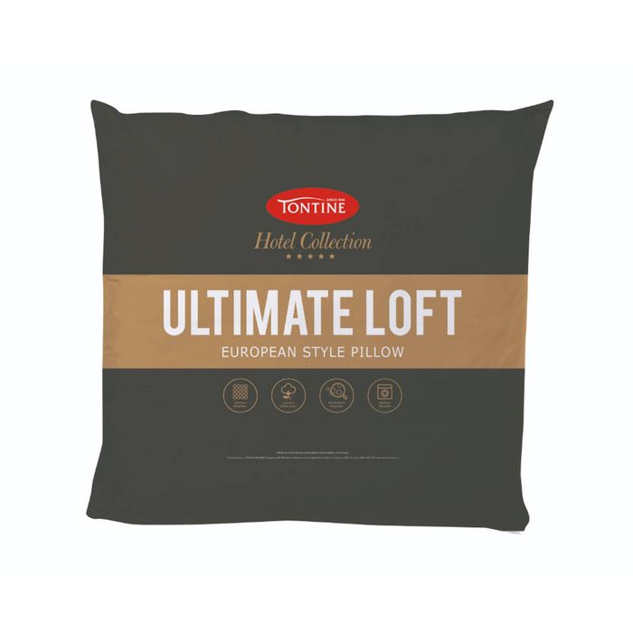 Tontine Hotel Collection Ultimate Loft European Pillow
