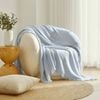 Cadence & Co. Amelie Super Soft Boucle Throw Powder Blue 130x170cm
