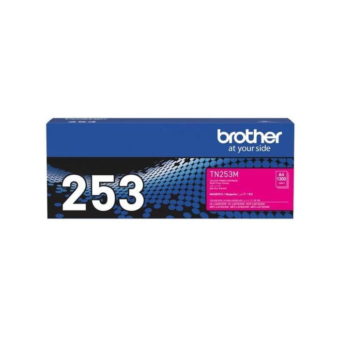 Brother TN253 Magenta Toner Cart (1,300 pages)
