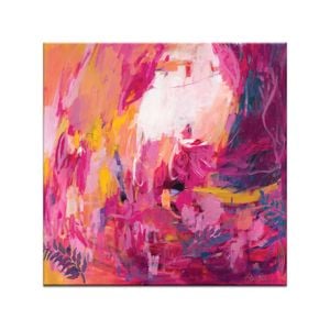 Artist Lane "Willing to Love Myself" by Amira Rahim - 60x60cm Stretched Canvas
