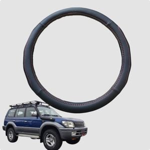 Steering Wheel Cover for Toyota Prado 1996-2003 (90 Series) 38CM | Circle