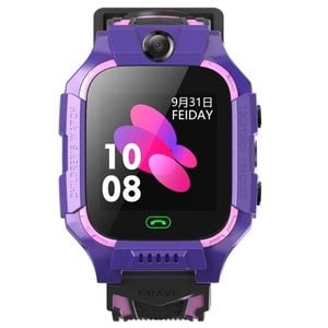 Kids 5G Smart Watch with GPS Tracker, SOS Call, SIM & Camera – Waterproof, iOS & Android Purple