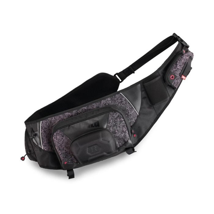 Rapala Digi Camo/Black Urban Sling Bag with Multiple Storage Pockets