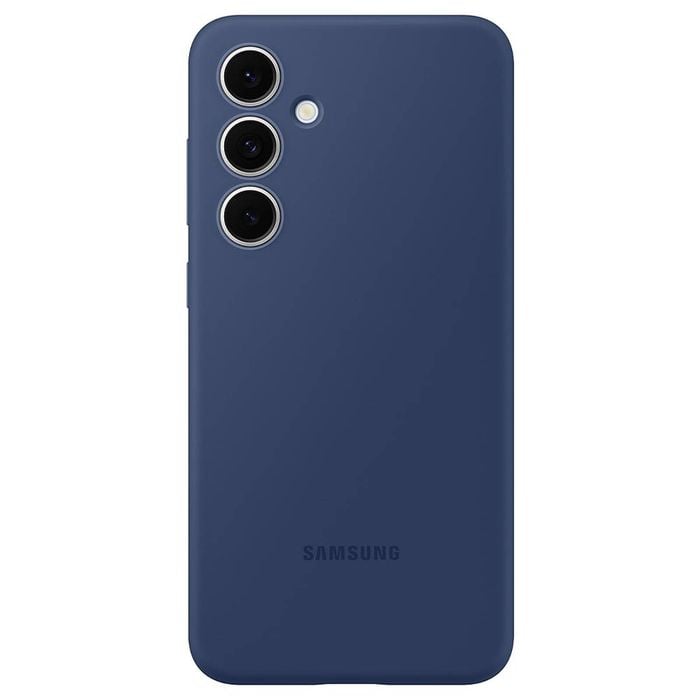 Samsung Silicone Case (Suits Galaxy S24 FE) - Blue
