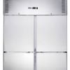 FED-X S/S Four Door Upright Fridge - XURC1410S2V