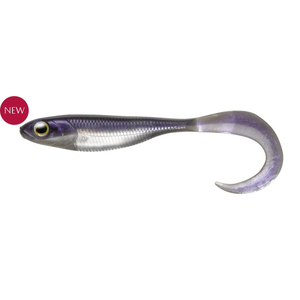 Fish Arrow Flash J Grub 3" SW Soft Plastic Fishing Lure 122 Keimura Purple / Silver