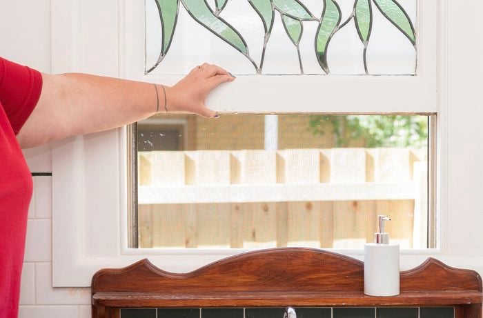 Open window to allow for proper airflow