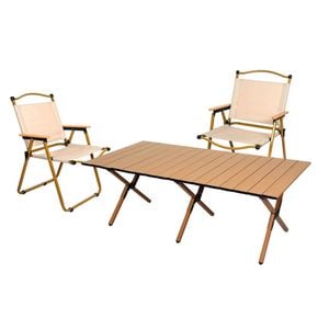 Levede Outdoor Folding Camping Table Chair Set