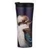 Ashdene Stainless Steel 500ml Modern Birds Kookaburra Travel Mug