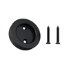 Rolltrak Matte Black Barn Door Finger Pull