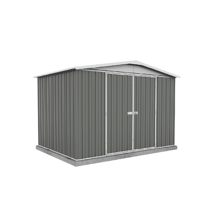 Absco Sheds 3.0 x 2.18 x 2.06m Woodland Grey Double Door Regent Garden Shed