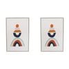 2PK LVD Framed Canvas Modern 1 Home Wall Decor 40x60cm