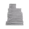 Jenny Mclean Royal Excellency 600GSM 14PC Bath Linen Set - Silver