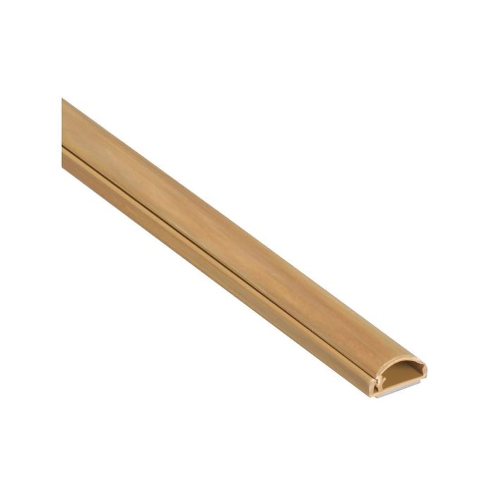 D-Line 16 x 08mm 2m Oak Adhesive Cable Management Cover