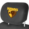 HAWTHORN HAWKS Official AFL Universal Headrest Cover Pairs