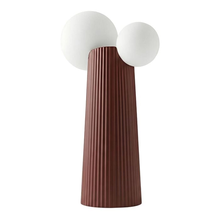 Nordhavn Replica Land Table Lamp, 240v 2 Lamp Brown Cactus Bedside Desk Light
