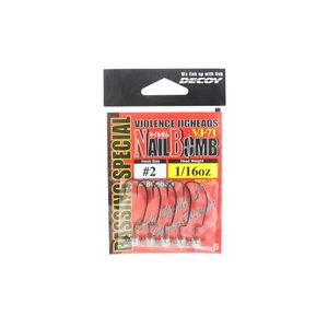 Decoy VJ71 Nail Bomb Weedless Fishing Jighead 1/16oz 2