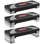 METEOR 3-Level Aerobic Step Platform for Exercise