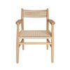 Sk Designer Living | Replica Hans Wegner Ch37 Armchair - Natural