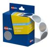 Avery Self-Adhesive Dot Labels 24mm (250pcs) (Silver)