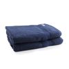 2pc Onkaparinga 90x167cm Cotton Flinders Premium Bath Sheets Set 600GSM Denim