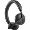 Dell WL3024 Wireless On-ear Stereo Headset - Microsoft Teams Certification - Siri, Google Assistant, Bixby - Binaural