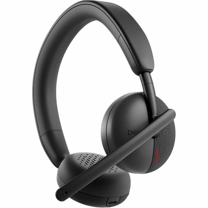 Dell WL3024 Wireless On-ear Stereo Headset - Microsoft Teams Certification - Siri, Google Assistant, Bixby - Binaural