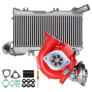 GEN1 High Flow Turbo Charger With 48mm Intercooler For Toyota LandCruiser 76 Series VDJ76R 1VD-FTV V8 4.5L