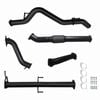 Ignite Exhausts Turbo Back For Mitsubishi Ml Triton 3.2l 3" No Cat With Pipe Black Aluminised Steel