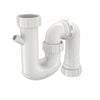 Caroma 50mm White Combination S And P Traps With Dishwasher Connection