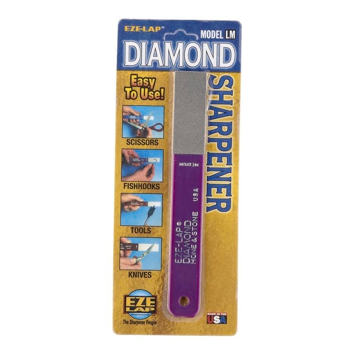 Eze Lap Diamond Medium Diamond Hone And Stone Sharpener