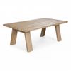 Stud Outdoor Coffee Table White Wash