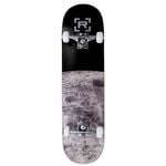 Rampage Skate Moonscape 8" Complete Skateboard - Black