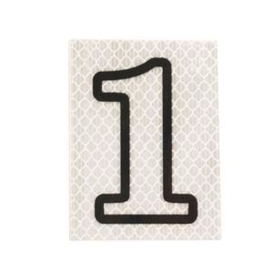Sandleford 80mm Self Adhesive Night Shine House Number 1
