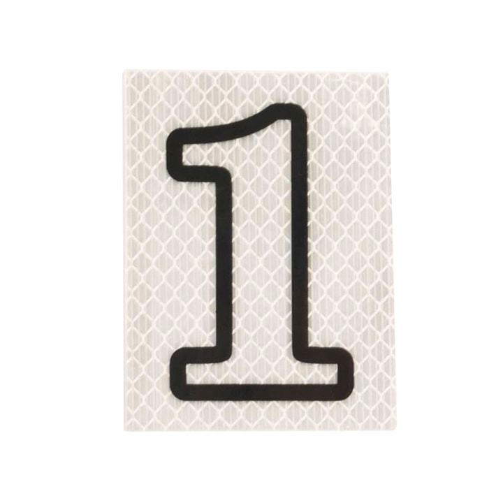 Sandleford 80mm Self Adhesive Night Shine House Number 1