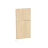 Kaboodle 400mm Honey Oak Modern Wastebin Panels - 2 Pack