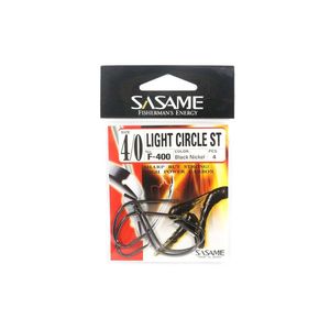Sasame F400 Light Circle Short Shank Bait Fishing Hook 4/0
