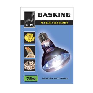 URS Basking Spot Globe Reptile Daylight Bulb 75w