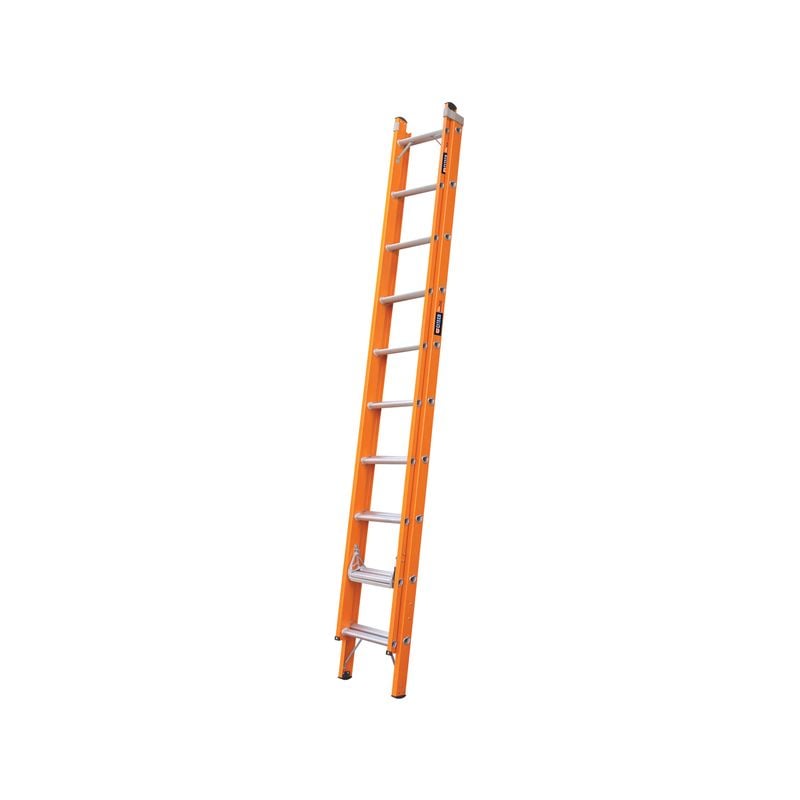 3.1 - 5.3m 150kg Industrial Extension Fibreglass Ladder
