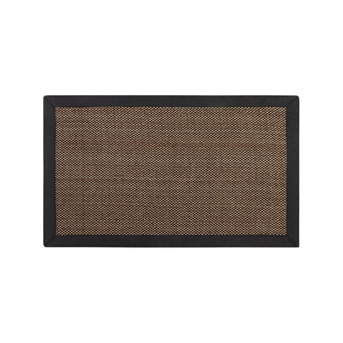 Matpro 45 x 75cm Chenille/Black Border Indoor Mat