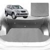 6D Diamond Car Boot Mat for Isuzu MU-X RF2013-2020-(3rd Row seats up/7 seater)-Cargo Mat-Grey-Outback GT