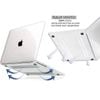 SplendidLiving M1 A2337 A2179 A1932 Apple MacBook Air Cover Case Protector 13.3'' With Keyboard Cover Clear