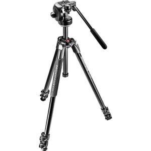 Manfrotto 290 Xtra Alu 3-section Tripod Kit With 128rc Fluid Head
