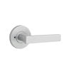 Lane 65mm Brushed Satin Chrome Tovetto Round Privacy Lever
