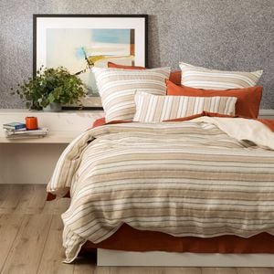 Bardot 100 % French Linen Quilt cover set - Double