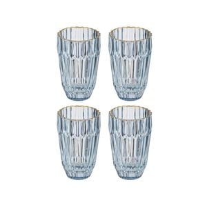 Tempa Amara Set of 4 Highball Tumbler Blue