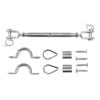Pinnacle Timber Jaw/ Bottlescrew Balustrading Kit