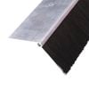 Moroday Silver Angled Brush Garage Door Seal