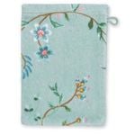 Pip Studio 16cm x 22cm Blue Les Fleurs Blue Wash Mitt - 16x22cm