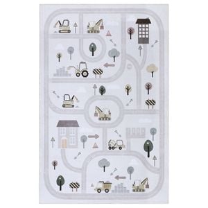 MaxFind 100 x 150cm Kids Washable Easy Street Rug